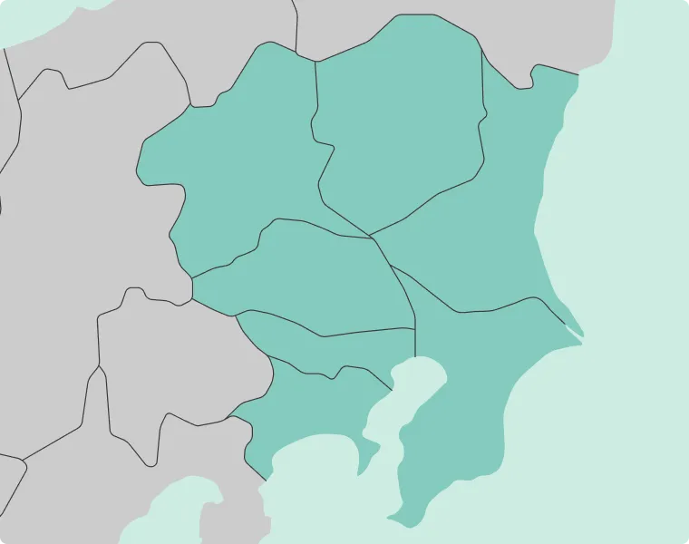 勤務エリア（関東）